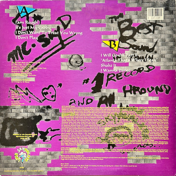 Image of Back Cover of LP - VG/VG+ - MC SHY D, Comin' Correct In 88 (Luke Skyywalker Records; XR-1005, US 1988, Picture Sleeve), ,  - 2726272E