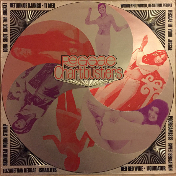Image of Front Cover of LP - VG/VG - VARIOUS ARTISTS, Reggae Chartbusters (Trojan Records; TBLS 105, UK 1969, Laminated Front Sleeve), Light lines only, decent copy.,  - 2716406C