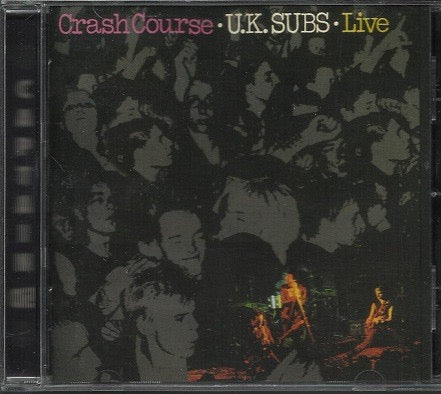 Image of Front Cover of CD - VG+/VG+ - U.K. SUBS, Crash Course - Live (Captain Oi!; AHOY CD 140, UK 2000 Reissue, Jewel Case), ,  - 2716452C