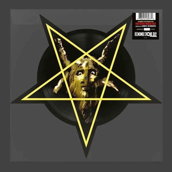 Image of Front Cover of 7" - VG+/VG+ - JAMES BERNARD, The Devil Rides Out (Silva Screen; SILLP1659, UK 2023, Stickered Plastic Sleeve, Record Store Day 2023, Shaped Picture Disc), ,  - 2726199E