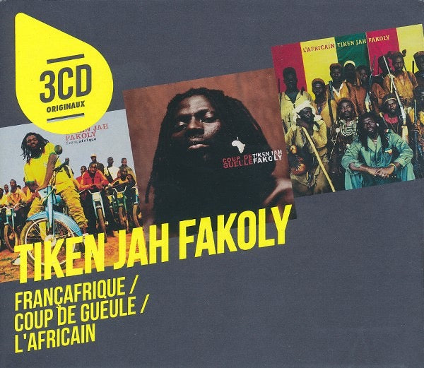 Image of Front Cover of CD - VG/VG+ - TIKEN JAH FAKOLY, Fran afrique / Coup De Gueule / L'Africain (Barclay; 370 826-2, Europe 2012, Box Set), ,  - 2716424C