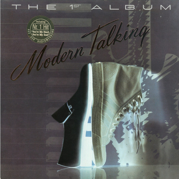 Image of Front Cover of LP - VG/G+ - MODERN TALKING, The 1st Album (Hansa; 206 818, Europe 1985, No Inner), ,  - 2716426C