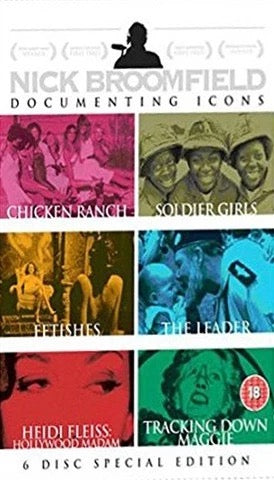 Image of Front Cover of 6xDVD - VG+/VG+ - NICK BROOMFIELD, Nick Broomfield: Documenting Icons (Metrodome; MTD5186, UK , Box Set), ,  - 2736166E