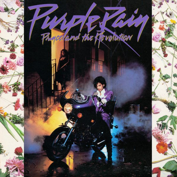 Image of Front Cover of LP - VG/G+ - PRINCE AND THE REVOLUTION, Purple Rain (Warner Bros. Records; 25110-1, US 1984, Inner, No Poster, Jacksonville Pressing), Scuffs and hairlines all over disc. Corner wear, creasing. Seam splitting and light staining to inner. ,  - 2726246E