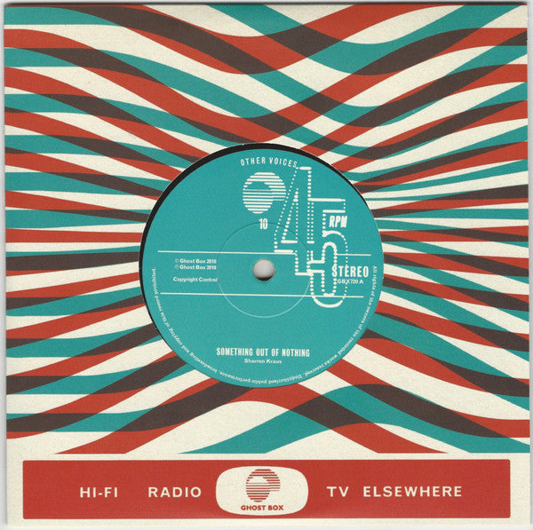 Image of Front Cover of 7" - EX/EX - SHARRON KRAUS WITH BELBURY POLY, Other Voices 10 (Ghost Box; GBX720, UK 2018, Die Cut Sleeve), ,  - 2716429C