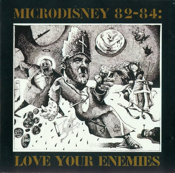 Image of Front Cover of CD - VG+/VG+ - MICRODISNEY, 82-84: Love Your Enemies (Rev-Ola; CREV042CD, UK 1996 Reissue, Jewel Case), ,  - 2716467C