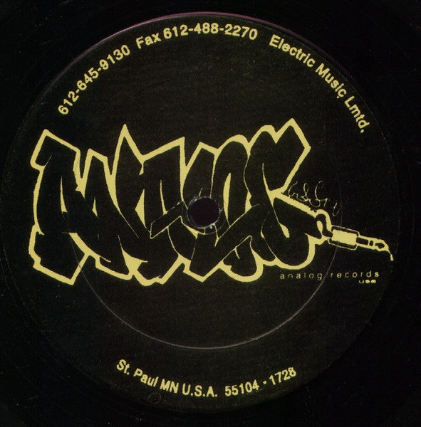 Image of Back Cover of 12" EP - /VG - FREDDIE FRESH, Thought Process (Analog Records USA; Analog 05, US 1994, Plain Sleeve), ,  - 2726322E