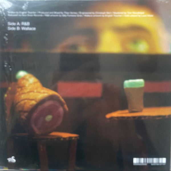 Image of Back Cover of 7" - VG+/EX - ENGLISH TEACHER, R&B (Nice Swan Records; NSWN050RSD, Europe 2025 Reissue, Picture Sleeve, Limited To 700 Copies), ,  - 2716436C