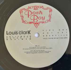 Image of Label Cover of Mini-LP - VG/VG+ - LOUIS AND CLARK, Hollywood Capacity Maximum (Posh Boy; PBS 151, US 1987, Insert, Ex-The Three O'Clock), ,  - 2716484C