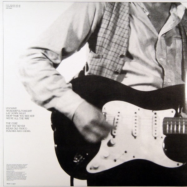 Image of Back Cover of LP - VG+/VG+ - ERIC CLAPTON, Slowhand (Polydor; UIJY-9024, Japan 2007 Reissue, Gatefold, Insert, 200g Vinyl With OBI), Insert creased.,  - 2716492C