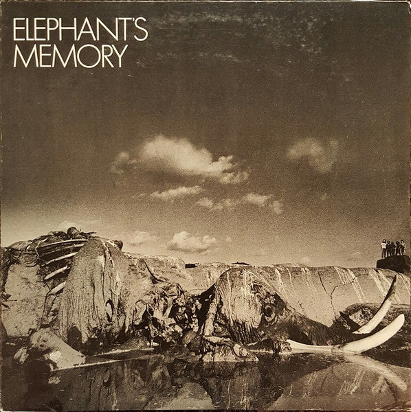 Image of Front Cover of LP - VG/G+ - ELEPHANT'S MEMORY*, Elephant's Memory (Apple Records; SMAS 3389, US 1972, Gatefold, Inner), Light hairlines only, disc slightly dished. Storage and edge wear to sleeve, small <1" tear in spine. , Backing band for John Lennon and Yoko Ono - 2726340E