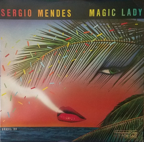 Image of Front Cover of LP - VG/VG - SERGIO MENDES & BRASIL '88, Magic Lady (Elektra; 6E-214, US 1979, Promo, Inner), ,  - 2716504C