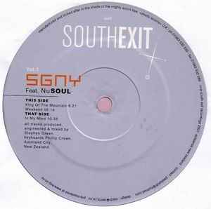 Image of Front Cover of 12" - /VG - SGNY, SGNY Vol.1 (South Exit; SE02, New Zealand 2001, Plain Sleeve), , A	In My Mind	B1	King Of The Mountain	B2	Weekend - 2726335E