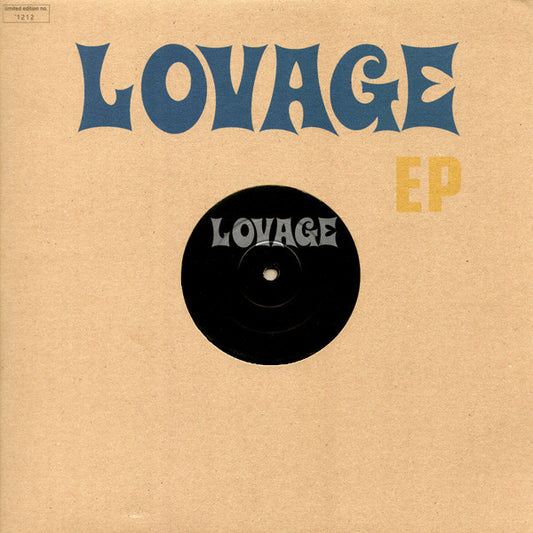 Image of Front Cover of 12" EP - VG+/VG - LOVAGE, Lovage EP (75 Ark ; AK280, UK 2001, Company Sleeve, Limited Edition), , A1	Lovage (Love That Lovage, Baby) (skit)	A2	Anger Management	B1	Strangers On A Train	B2	Everyone Has A Summer They Want To Remember - 2726337E
