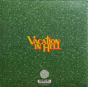 Image of Back Cover of 2xLP - VG+/VG+ - FLATBUSH ZOMBIES, Vacation In Hell (Glorious Dead Recordings; none, US 2018, Glitter-Coated Gatefold, 2 Inners, NO Bandana, 140 Gram Clear w/ Black Smoke Vinyl, Ltd to 5000), ,  - 2746243S