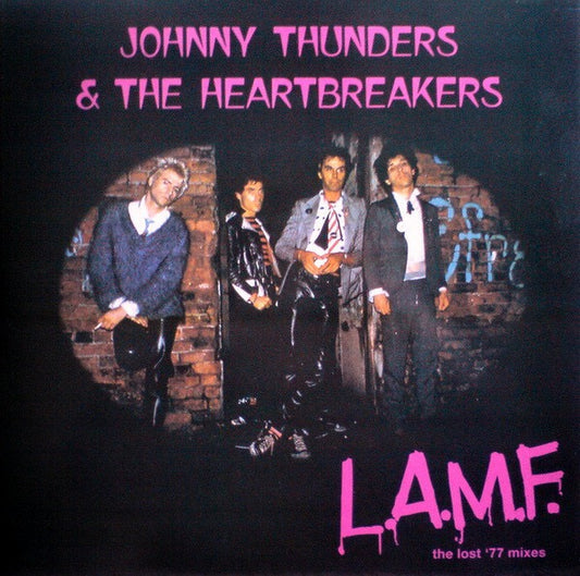 Image of Front Cover of CD - VG+/VG+ - JOHNNY THUNDERS & THE HEARTBREAKERS, L.A.M.F. (The Lost '77 Mixes) (Jungle Records; FREUDCD044R, UK 2017 Reissue, Fold Over Sleeve, Booklet), ,  - 2716517C