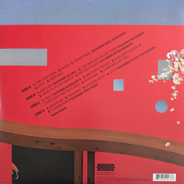 Image of Back Cover of 2xLP - VG+/VG+ - MAC MILLER, Watching Movies With The Sound Off (Rostrum Records; RSTRM245SE, US 2016 Reissue, Gatefold), Feint ring wear,  - 2746245S
