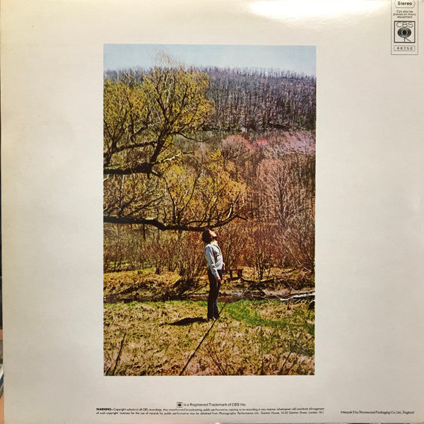 Image of Back Cover of 2xLP - VG/VG+ - BOB DYLAN, Self Portrait (CBS; CBS 66250, UK 1970s Reissue, Glossy Gatefold), Gold CBS promo copy stamp on rear.,  - 2726365E
