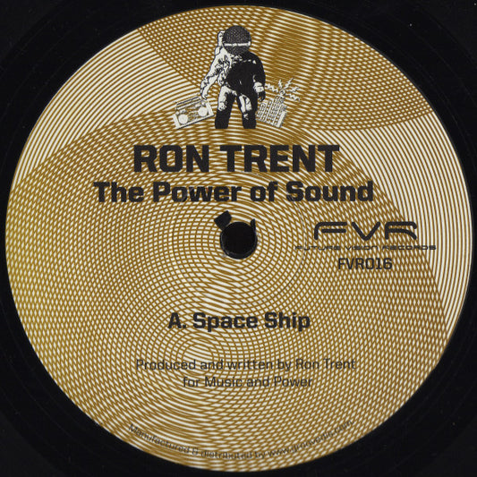 Image of Front Cover of 12" - /VG+ - RON TRENT, The Power Of Sound (Future Vision Records; FVR016, US 2010), ,  - 2746260S