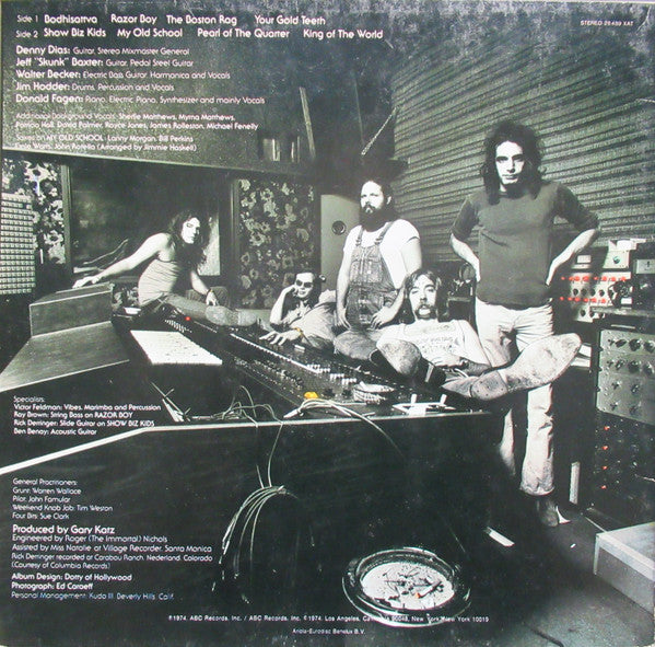 Image of Back Cover of LP - VG/VG - STEELY DAN, Countdown To Ecstasy (ABC Records; 28 489 XAT, Netherlands 1976), ,  - 2726369E