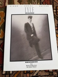 Image of Front Cover of Book - VG+/VG+ - LYLE LOVETT, Piano Vocal Guitar Music Book Pontiac Plus Bonus songs (Hal Leonard; , UK , Paperback), ,  - 2736188E