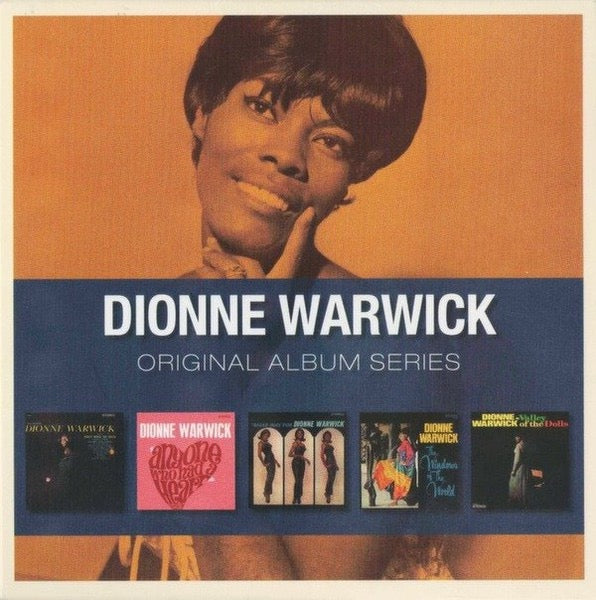 Image of Front Cover of 5xCD - VG+/VG+ - DIONNE WARWICK, Original Album Series (Rhino Records; 8122 79837 0, Europe 2010, Box Set, 5 Inners), ,  - 2816018C