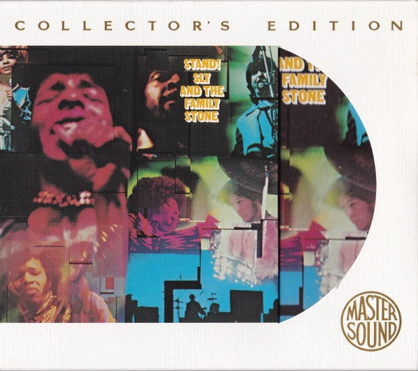 Image of Front Cover of CD - VG/VG+ - SLY & THE FAMILY STONE, Stand! (Epic; EK 64422, US 1994 Reissue, Card Slipcase with Jewel Case inside), Damage To Card Sleeve,  - 2816021C