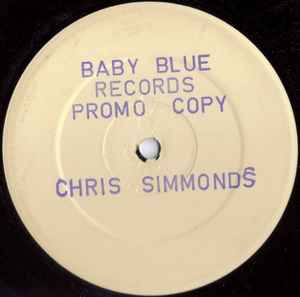 Image of Front Cover of 12" - /VG+ - CHRIS SIMMONDS, Midnight Music (Baby Blue Records; BLU 1, UK 1990), ,  - 2846035S