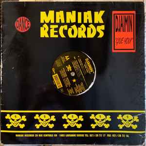 Image of Front Cover of 12" - VG+/VG - DJAIMIN, Give You (Maniak Records ; MANK 006, Switzerland 1992, Company Sleeve), light marks only. original company sleeve w/ hype stickers,  - 2846051S