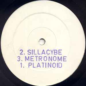 Image of Label Cover of 12" - /VG - SMOOTH & SIMMONDS, Platinoid (Wax Factory Productions; WF 001, UK 1990, Stickered Plain Sleeve), light groove wear and one or two faint rub marks - minor. hand-stamped white label. original stickered sleeve,  - 2846053S