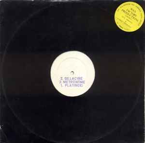 Image of Front Cover of 12" - /VG - SMOOTH & SIMMONDS, Platinoid (Wax Factory Productions; WF 001, UK 1990, Stickered Plain Sleeve), light groove wear and one or two faint rub marks - minor. hand-stamped white label. original stickered sleeve,  - 2846053S
