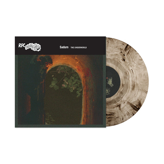 Image of Front Cover of LP - NEW/NEW - SADURN, The Underworld (Run For Cover Records; RFC289LP-C3, Europe 2026, Indies Exclusive First Run Club - Dark Sky Vinyl, Limited to 2000 copies worldwide. Limited album poster, label sampler CD. ), , Sadurn’s sophomore album The Underworld is a collection of heart-rendingly personal and instantly relatable songs, due out this fall on Run For Cover Records. Following years of lingering vocal issues for guitarist G DeGroot, the album is the culmination of an emotion- a
