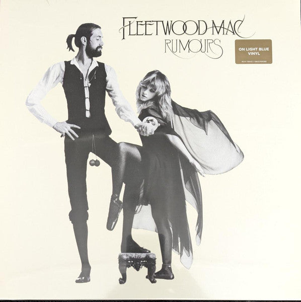 Image of Front Cover of LP - VG/VG+ - FLEETWOOD MAC, Rumours (Warner Records; RCV1 726431, Worldwide 2024 Reissue, Insert, Light Blue Translucent Vinyl), Strong VG cover - feint line indent across front cover,  - 2846008S