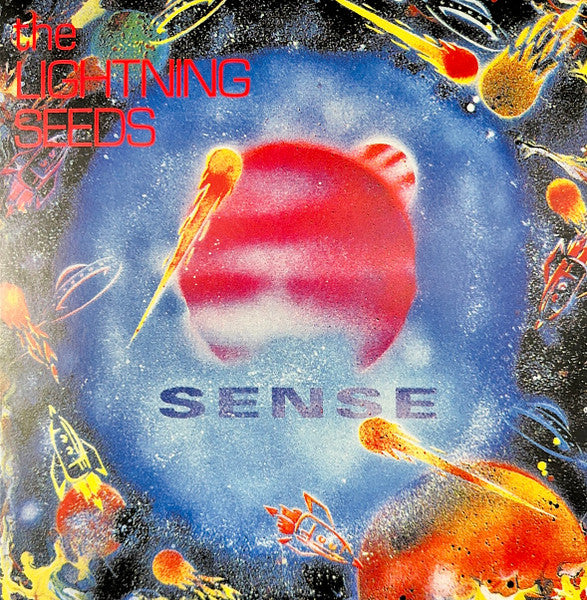 Image of Front Cover of LP - VG+/VG+ - LIGHTNING SEEDS, Sense (Sony Music; 19802816081, UK 2024 Reissue, Inner, Blue Vinyl, Remastered), ,  - 2846012S