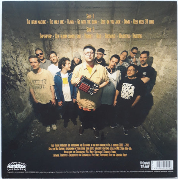 Image of Back Cover of LP - VG/VG - BEATVADDA, The Drum Machine (Entbs; entLP031, Germany 2013, Picture Sleeve), ,  - 2826009E