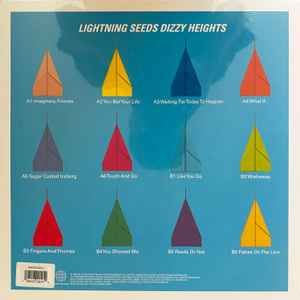 Image of Back Cover of LP - VG+/VG+ - LIGHTNING SEEDS, Dizzy Heights (Sony Music; 19802829021, Europe 2024, Inner, Blue Curacao Vinyl, Remastered), ,  - 2846014S