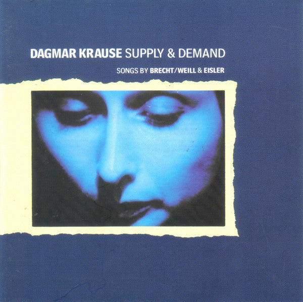 Image of Front Cover of CD - VG+/VG+ - DAGMAR KRAUSE, Supply & Demand - Songs By Brecht/Weill & Eisler (Hannibal Records; HNCD 1317, UK 1986, Jewel Case), ,  - 2836031E