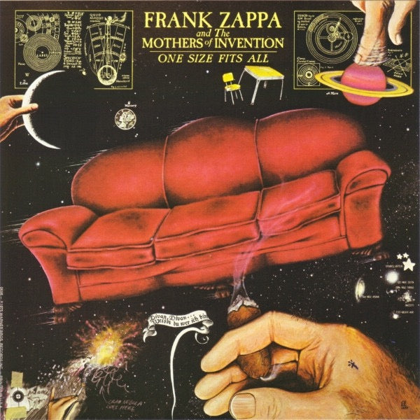 Image of Front Cover of CD - VG+/VG+ - FRANK ZAPPA AND THE MOTHERS OF INVENTION, One Size Fits All (Zappa Records; 0238532, Europe 2012 Reissue, Jewel Case), ,  - 2816053C