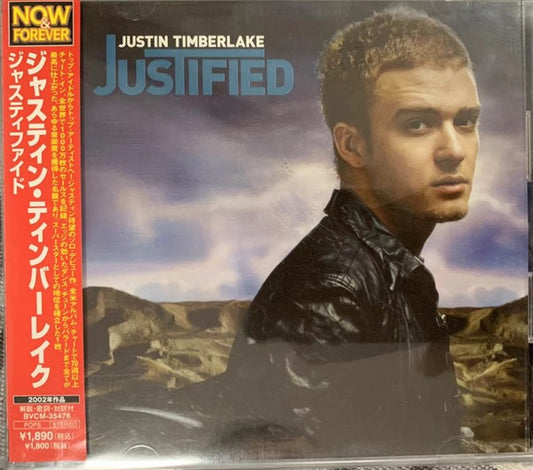 Image of Front Cover of CD - M/M - JUSTIN TIMBERLAKE, Justified (Jive; BVCM-35476, Japan 2008, Jewel Case, With Obi and Sticker), SEALED,  - 2816054C