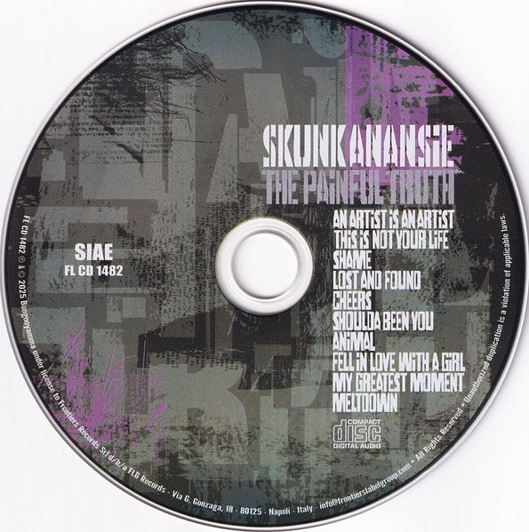 Image of Label Cover of CD - VG+/VG+ - SKUNK ANANSIE, The Painful Truth (FLG; FL CD 1482, Europe 2025, Gatefold Card Sleeve, Booklet), Signed,  - 2816066C