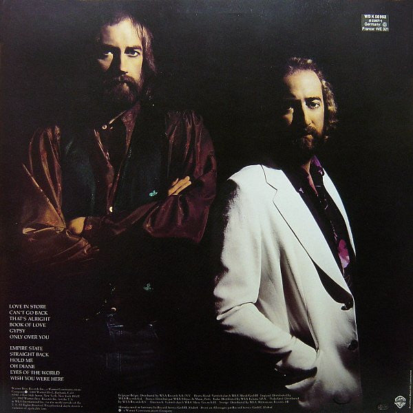 Image of Back Cover of LP - VG/VG - FLEETWOOD MAC, Mirage (Warner Bros. Records; WB 56952, Netherlands 1982, Inner), Hairlines, edge wear,  - 2846025S