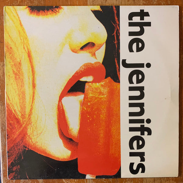 Image of Front Cover of 12" EP - VG/G+ - THE JENNIFERS, Just Got Back Today (Nude Records; NUD 2T, UK 1992, Picture Sleeve, Pre-Supergrass), Light marks only.,  - 2816071C