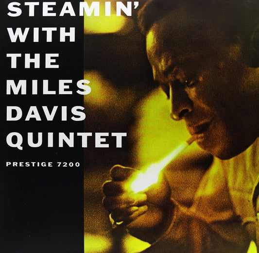 Image of Front Cover of LP - VG/VG+ - THE MILES DAVIS QUINTET, Steamin' With The Miles Davis Quintet (Original Jazz Classics; OJC-391, US 1989 Reissue), ,  - 2826023E