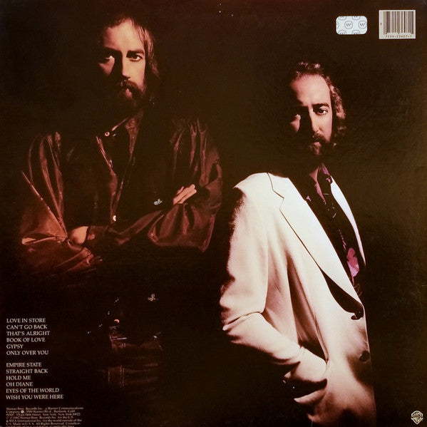 Image of Back Cover of LP - VG/VG+ - FLEETWOOD MAC, Mirage (Warner Bros. Records; 9 23607-1, US 1982, Inner, Specialty Pressing, Allied Master), Promo notch cut top edge, corner crease, Inner creased,  - 2846113S