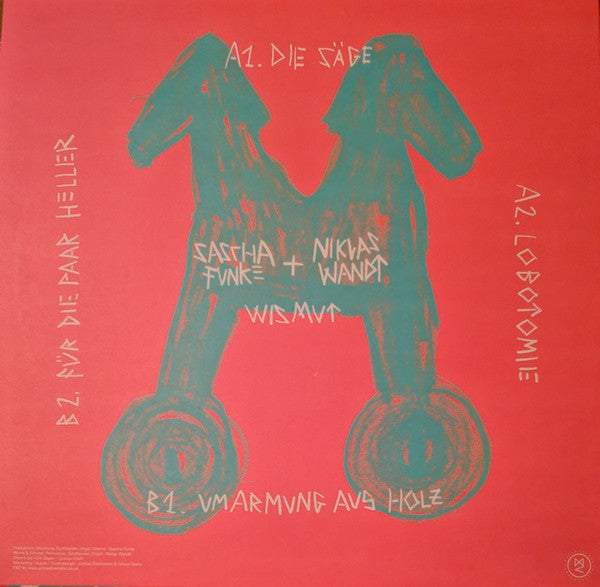 Image of Back Cover of 12" EP - VG+/EX - SASCHA FUNKE & NIKLAS WANDT, Wismut (Multi Culti; MC043, Canada 2019, Picture Sleeve), ,  - 2826041E