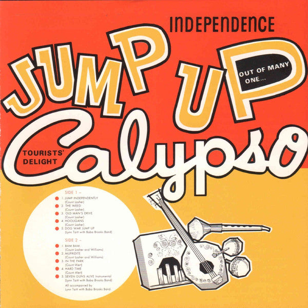 Image of Front Cover of 2xCD - VG+/VG+ - VARIOUS, Independence Jump Up Calypso (Doctor Bird; DBCDD-040, UK 2019, Jewel Case), ,  - 2816095C