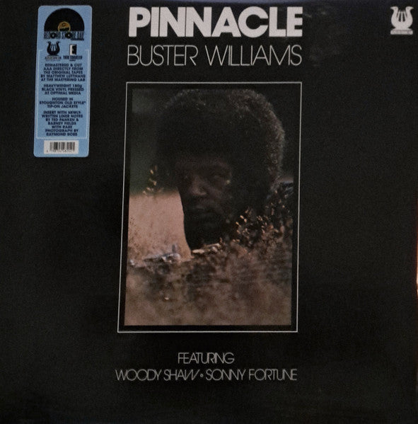 Image of Front Cover of LP - VG+/VG+ - BUSTER WILLIAMS, Pinnacle (Time Traveler Recordings; TT-M006, US & Europe 2026 Reissue, Glossy Pasteback Sleeve, Insert, RSD 2026, Limited Edition), Pristine copy. ,  - 2846089S