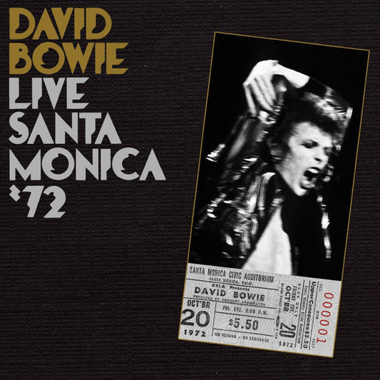 Image of Front Cover of CD - VG+/VG+ - DAVID BOWIE, Live Santa Monica '72 (Parlophone; 2376632, Europe 2015, Jewel Case), ,  - 2836044E