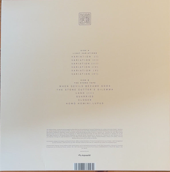 Image of Back Cover of LP - VG+/VG+ - MARK BARROTT, The Exit Diaries (Anjunachill; ANJLP169, UK 2026, Die Cut Sleeve, Inner), ,  - 2846091S
