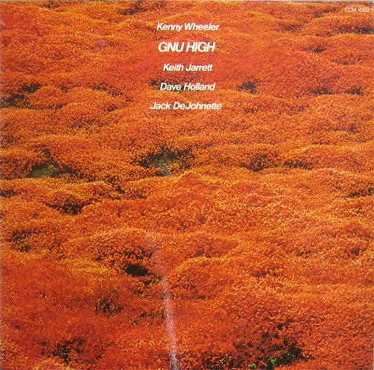 Image of Front Cover of LP - VG+/EX - KENNY WHEELER, Gnu High (ECM Records ; ECM 1069, Germany 1976, Laminated Sleeve), Stickers Stuck to Sleeve,  - 2826111E
